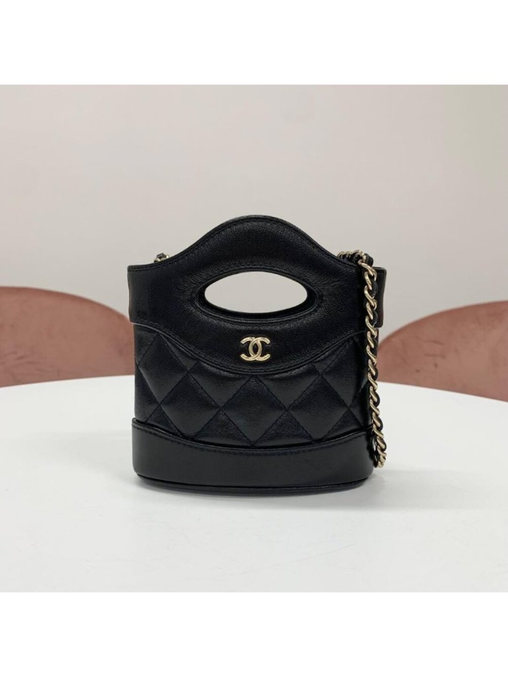 Chanel Quilted 31 CC Logo Mini Shoulder Bag